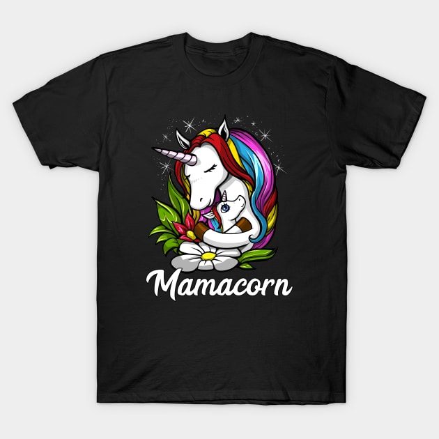 Mamacorn Unicorn Mom Mamacorn Mom Unicorn T Shirt Teepublic 